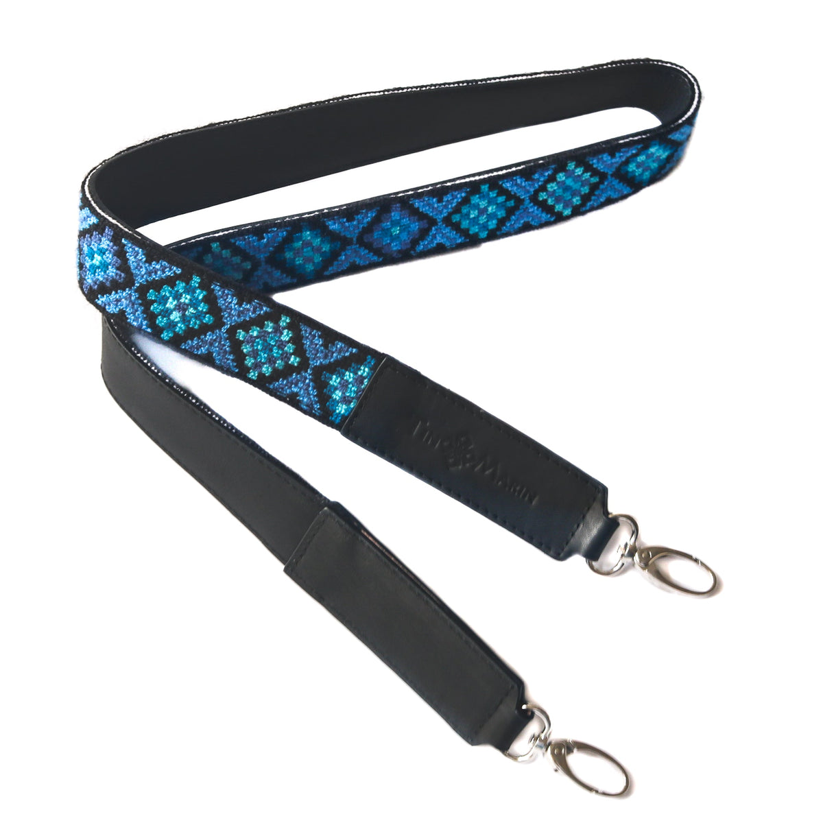 Correa tejida Mai — Azul