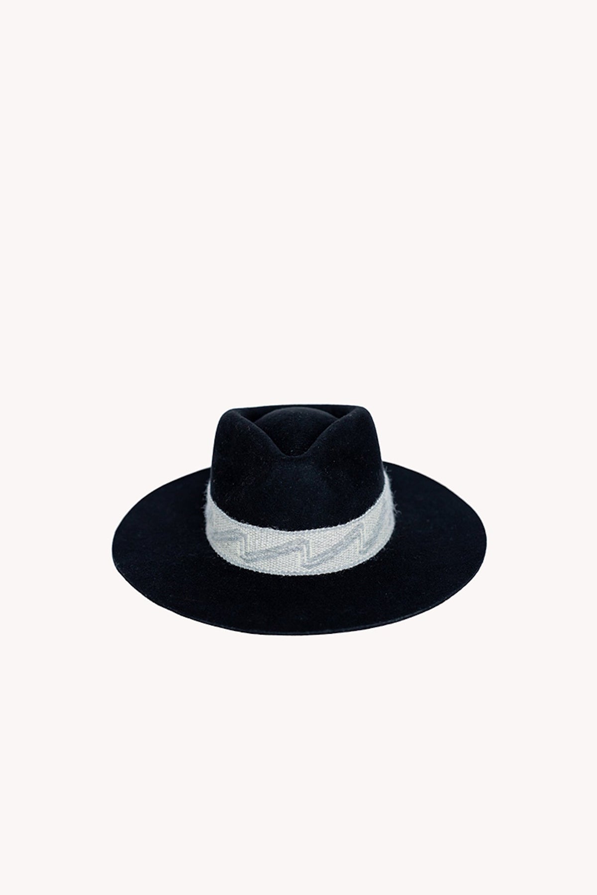 Western Alpaca Felt Hat — Black