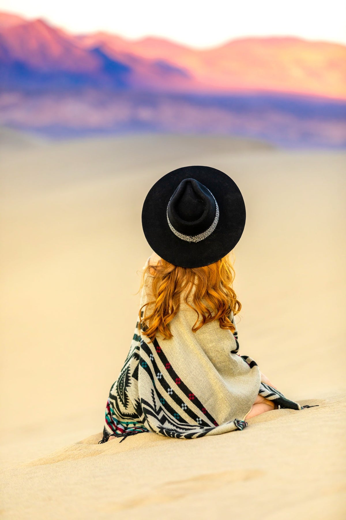 Western Alpaca Felt Hat — Black