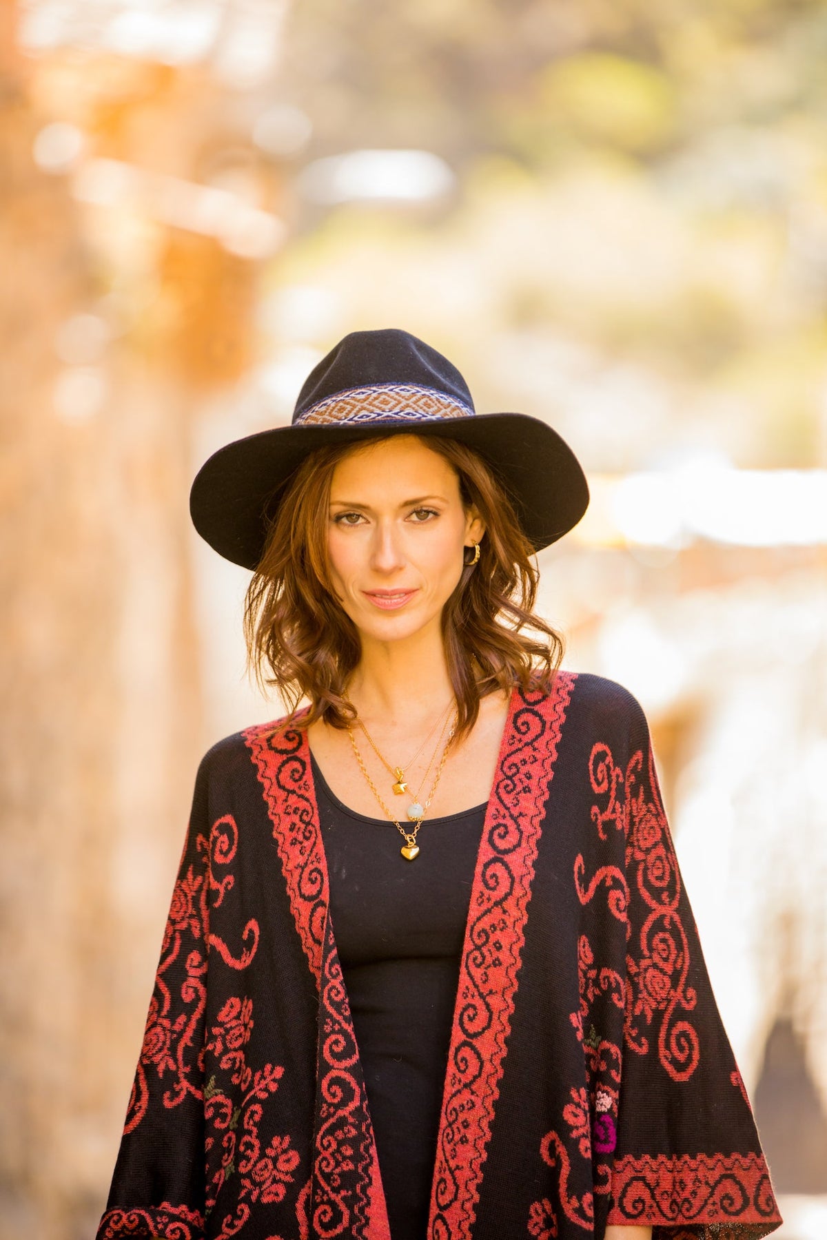 Western Alpaca Felt Hat — Black