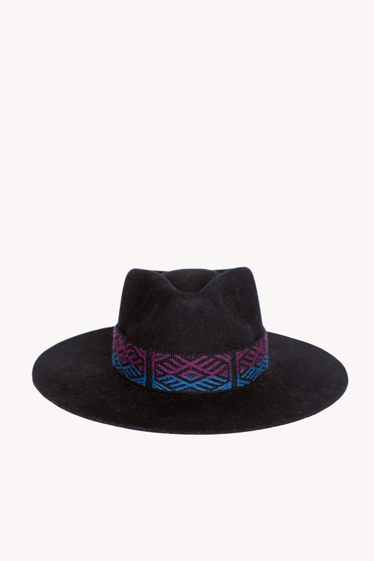 Western Alpaca Felt Hat — Black