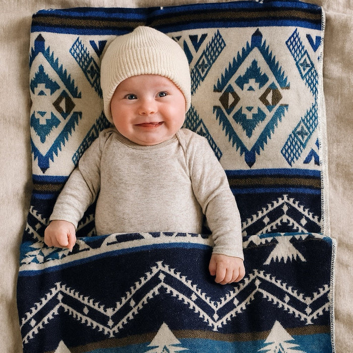 Alpaca Blend Baby Blanket