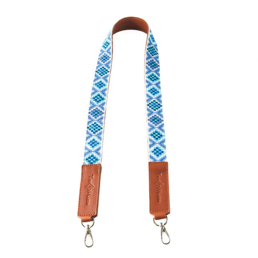 Correa tejida Mai — Azul