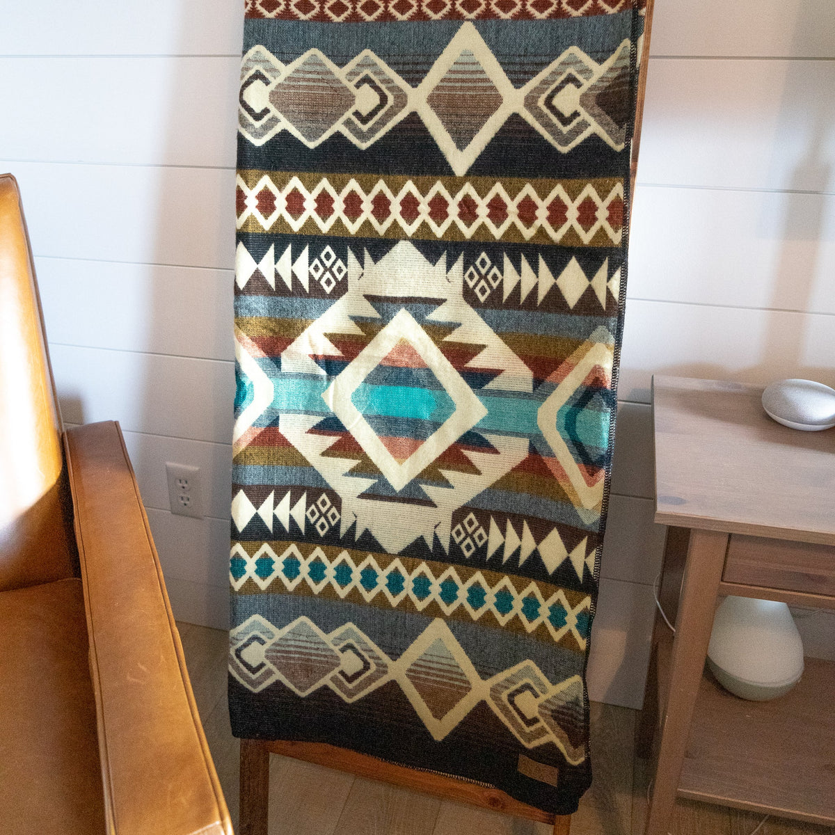 Manta andina de mezcla de alpaca — Inca
