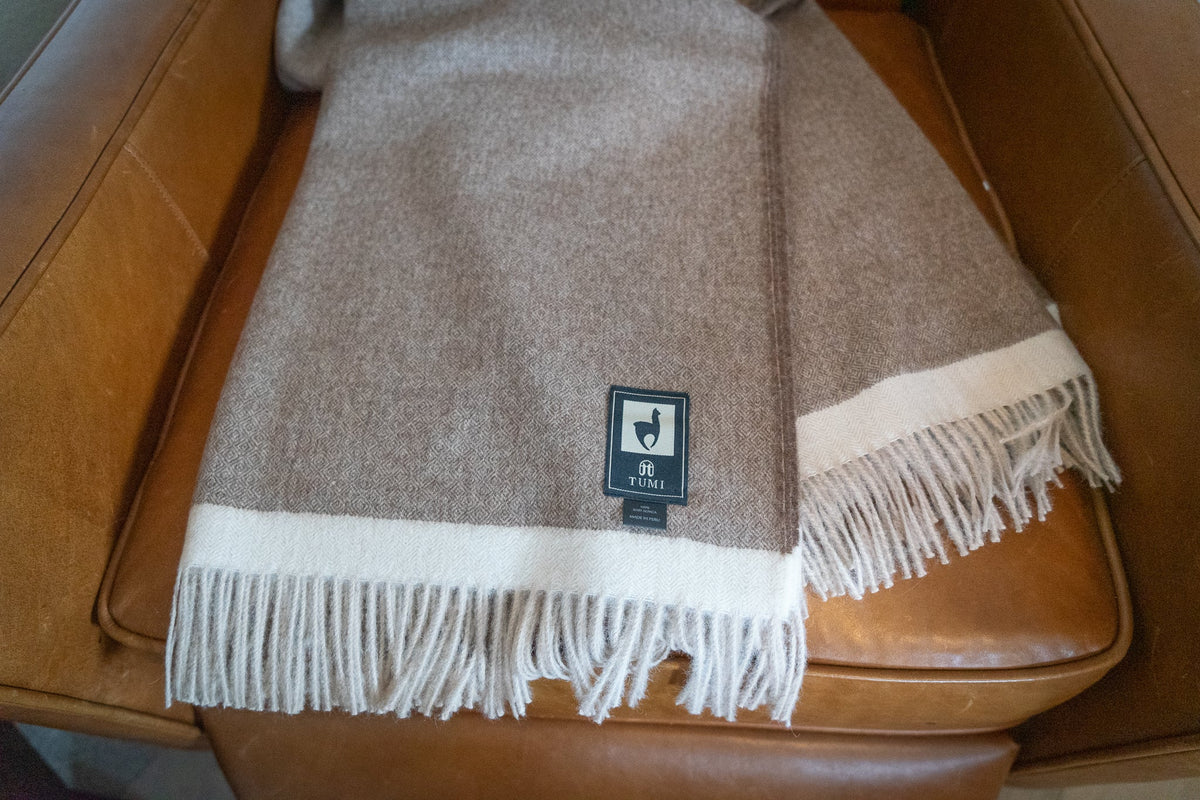 Manta Royal de baby alpaca