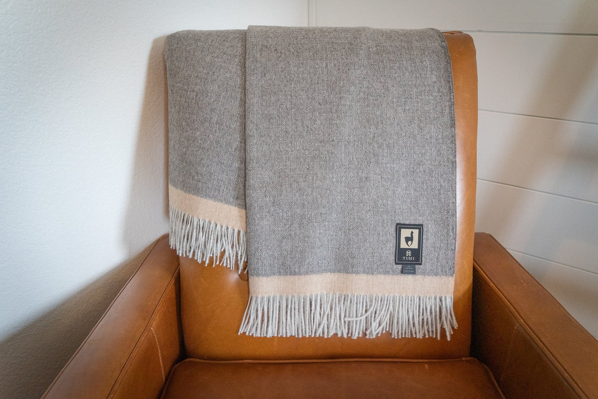 Manta Royal de baby alpaca