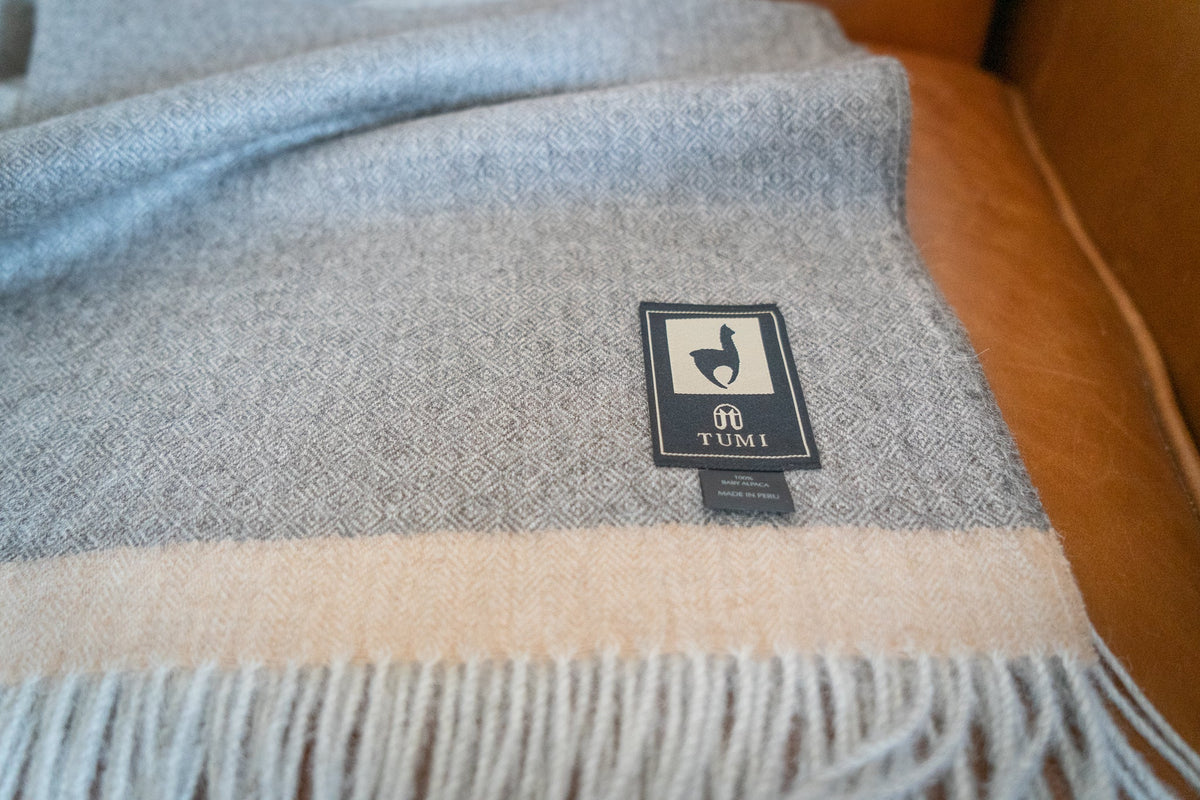 Manta Royal de baby alpaca