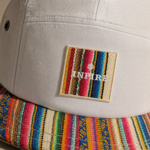 Paracas — woven patch, macro
