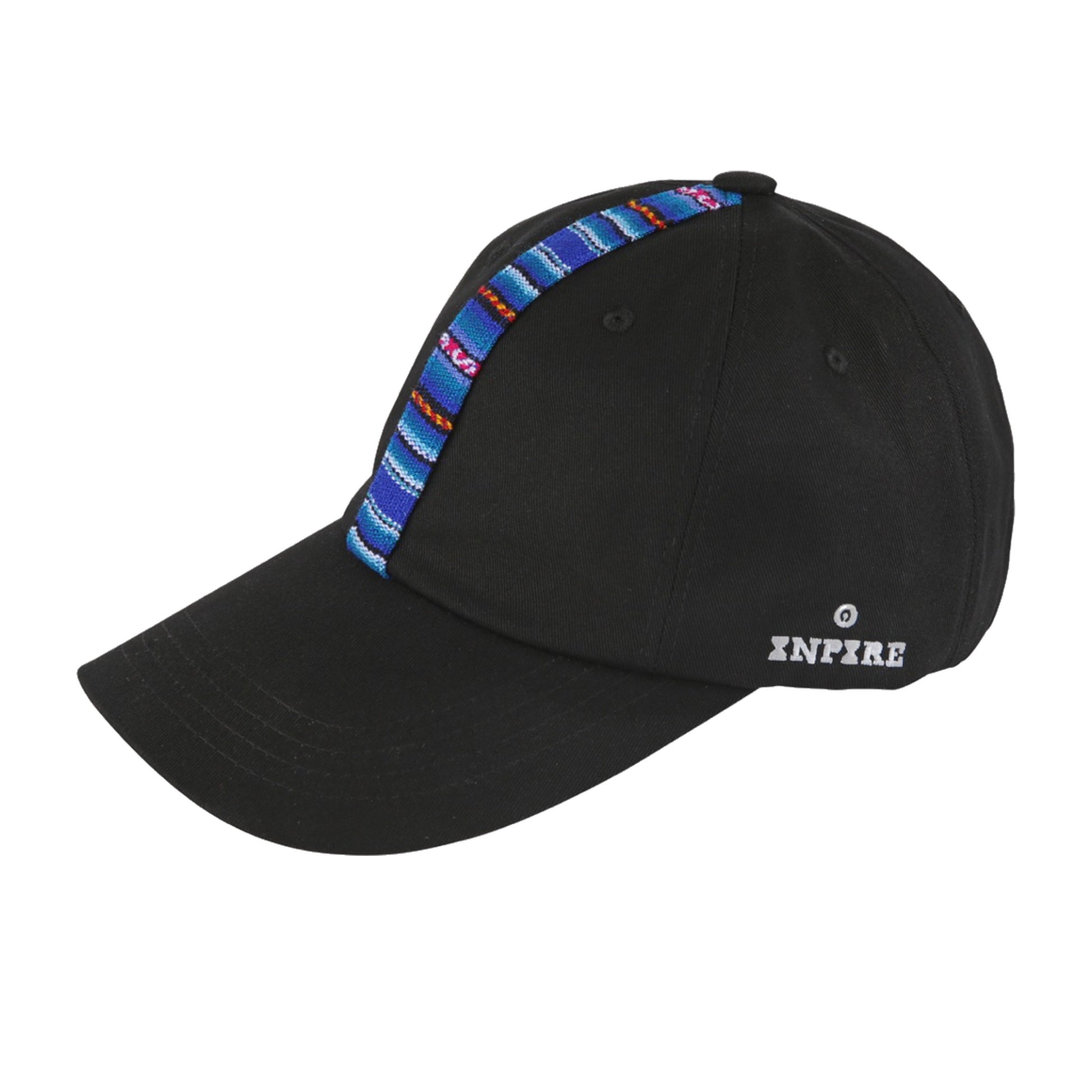 Tacna black ball cap — three-quarter view