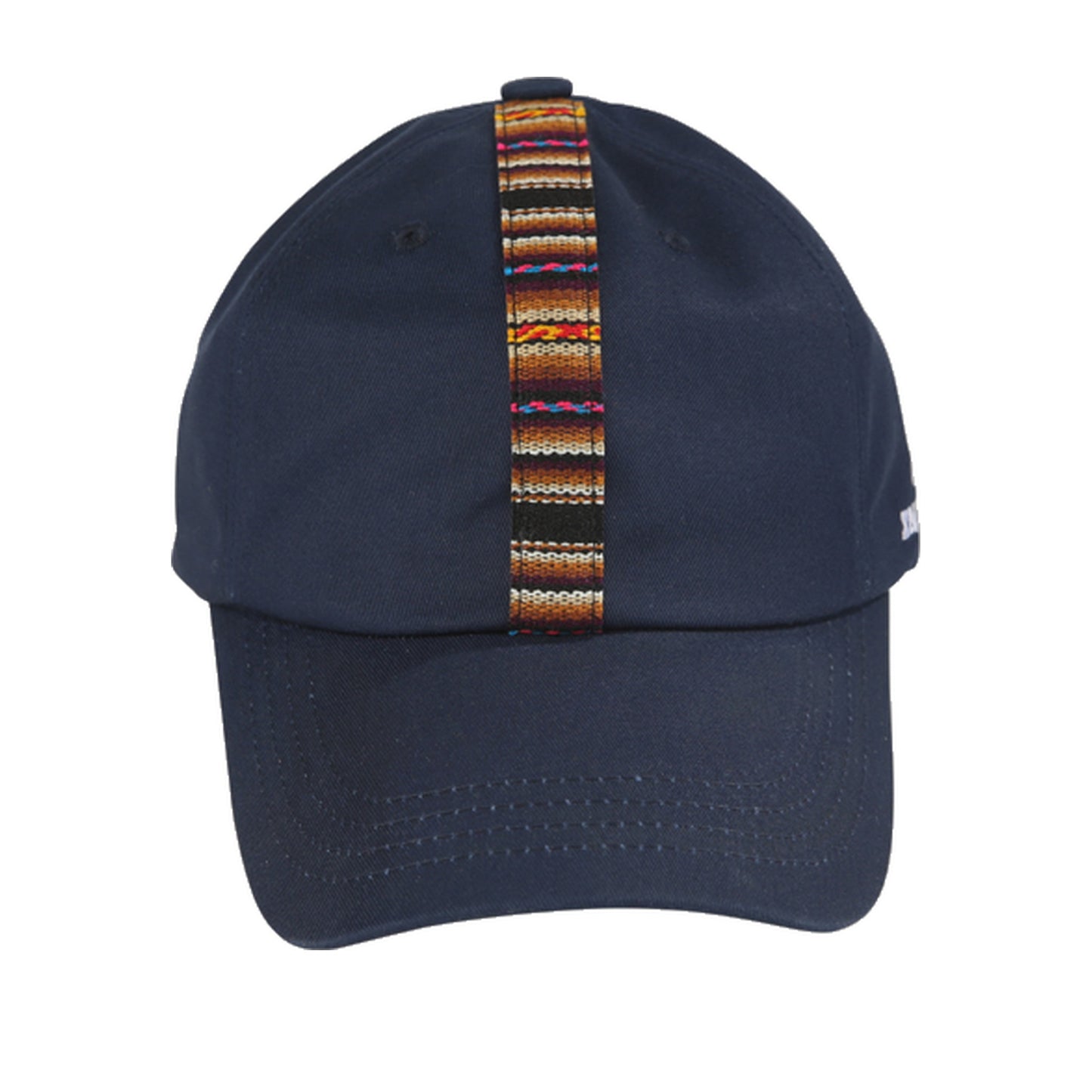 Cajamarca navy ball cap — front view