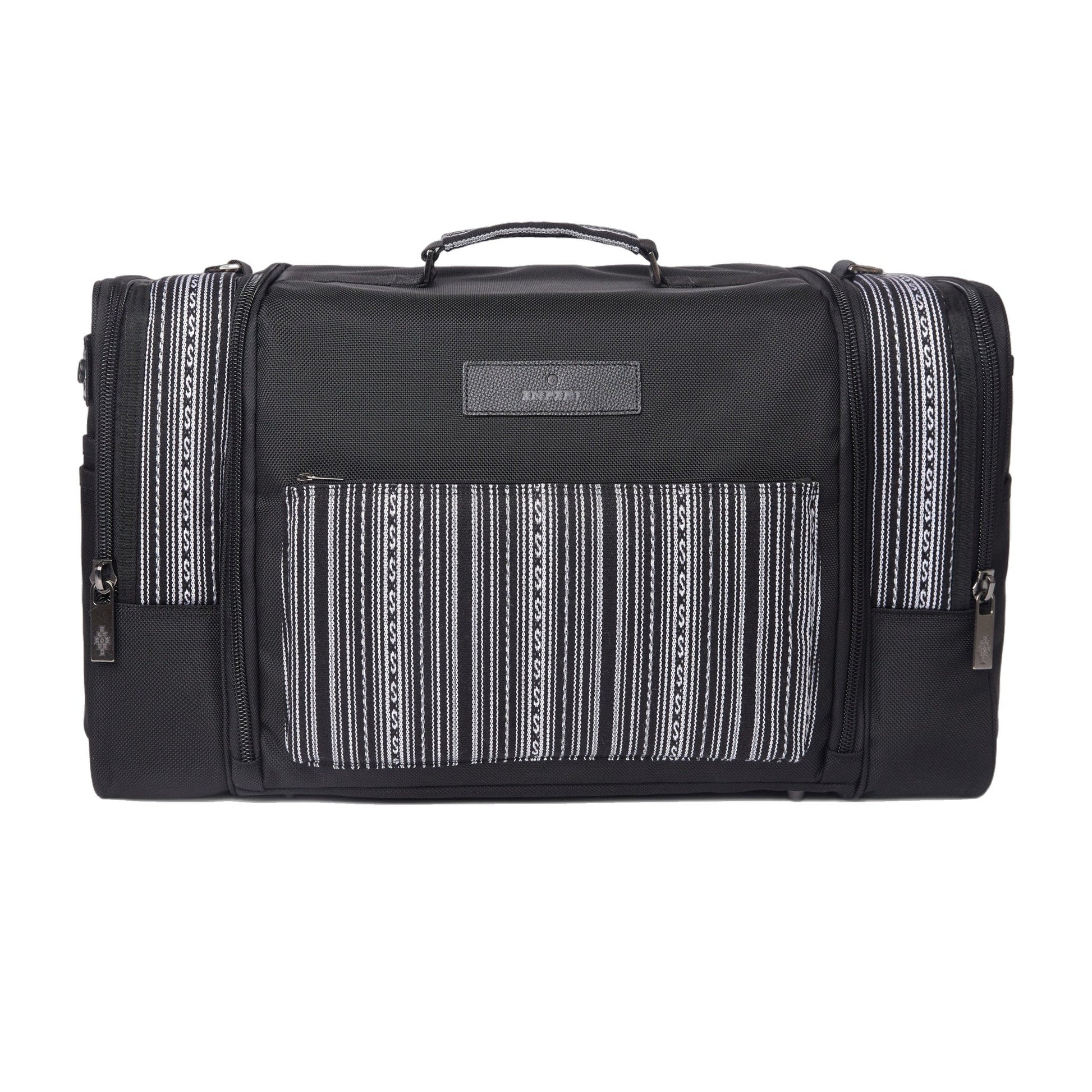 Sucre grey aguayo messenger bag — front view