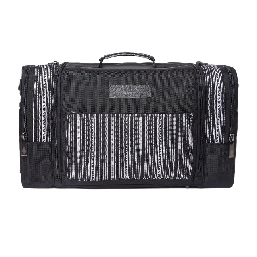 Sucre grey aguayo messenger bag — front view
