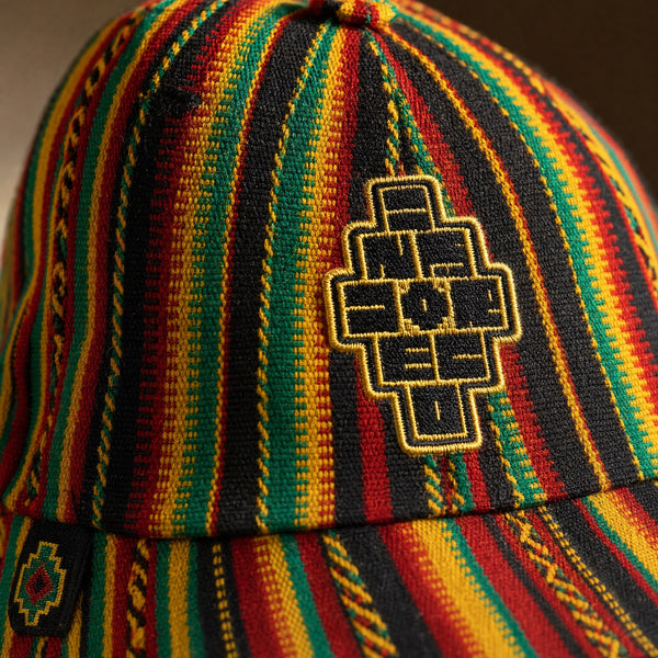 Oruro — detalle del tejido andino hecho a mano