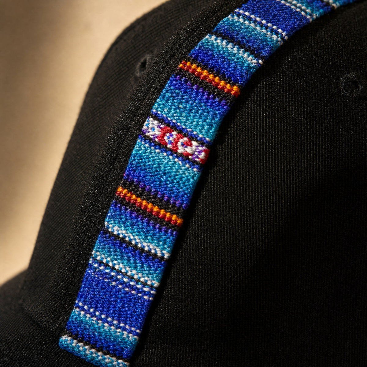 Tacna — handwoven Andean weave, detail