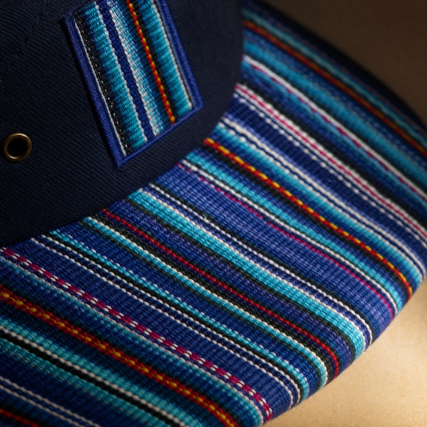 Callao — handwoven Andean weave, detail