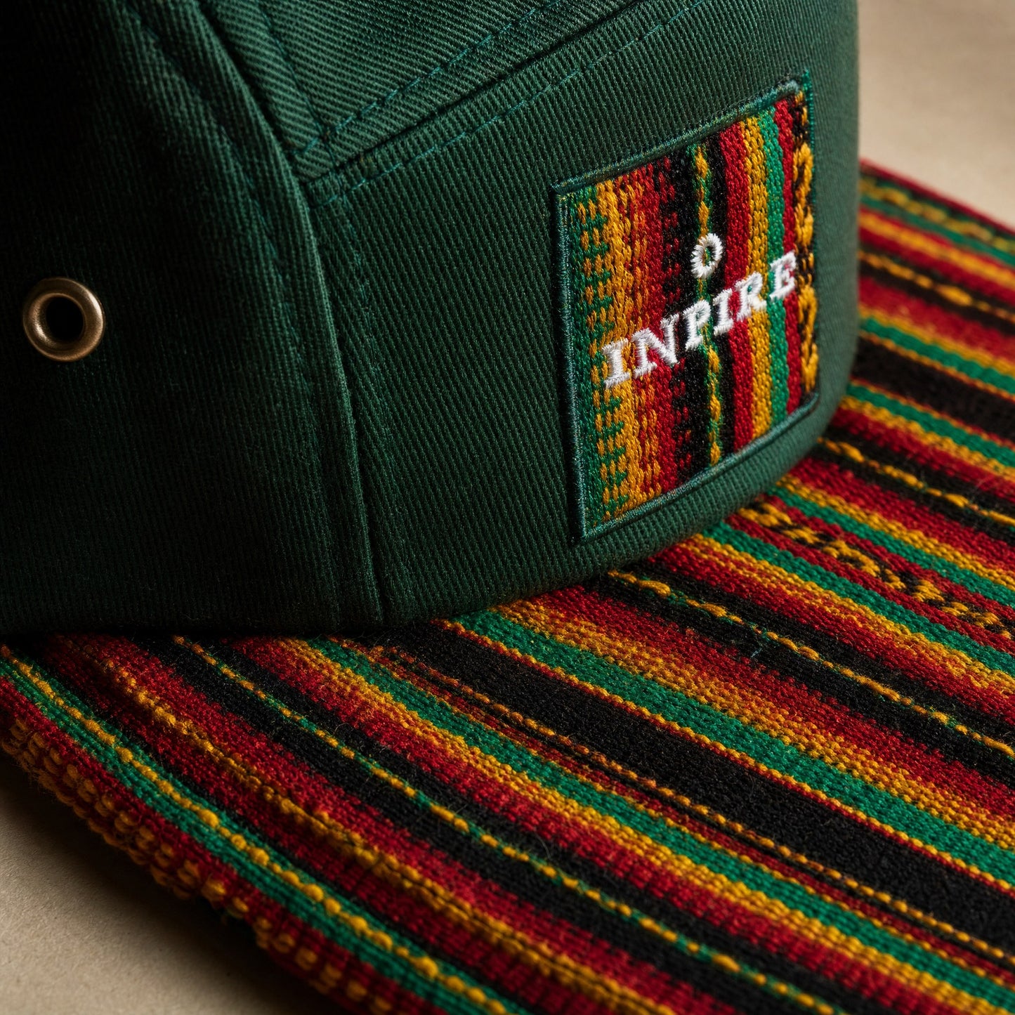 Iquitos — handwoven Andean weave, detail